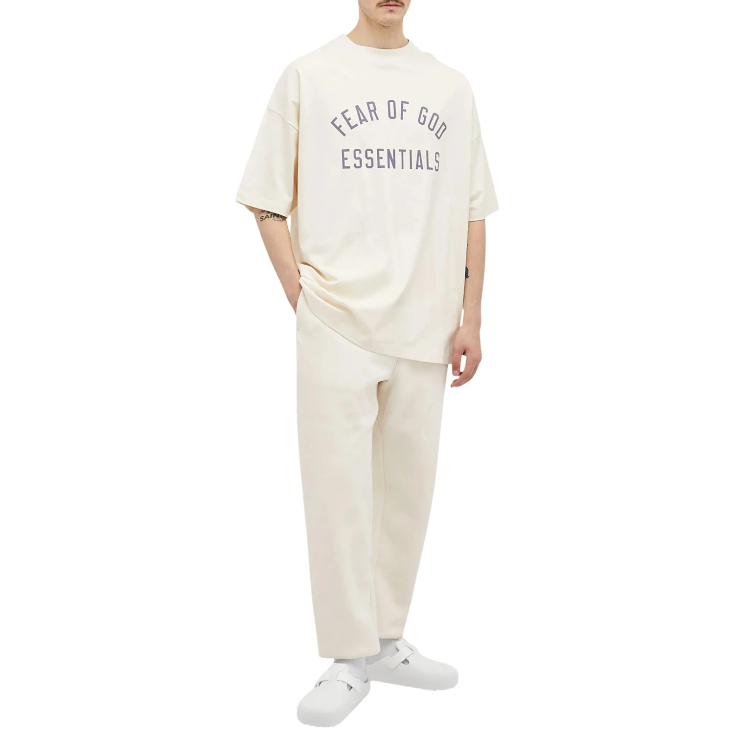 Fear Of God Essentials Jersey Crewneck Shell T Shirt (FW24) 4 Fear Of God Essentials Jersey Crewneck Shell T Shirt (FW24) - Image 4