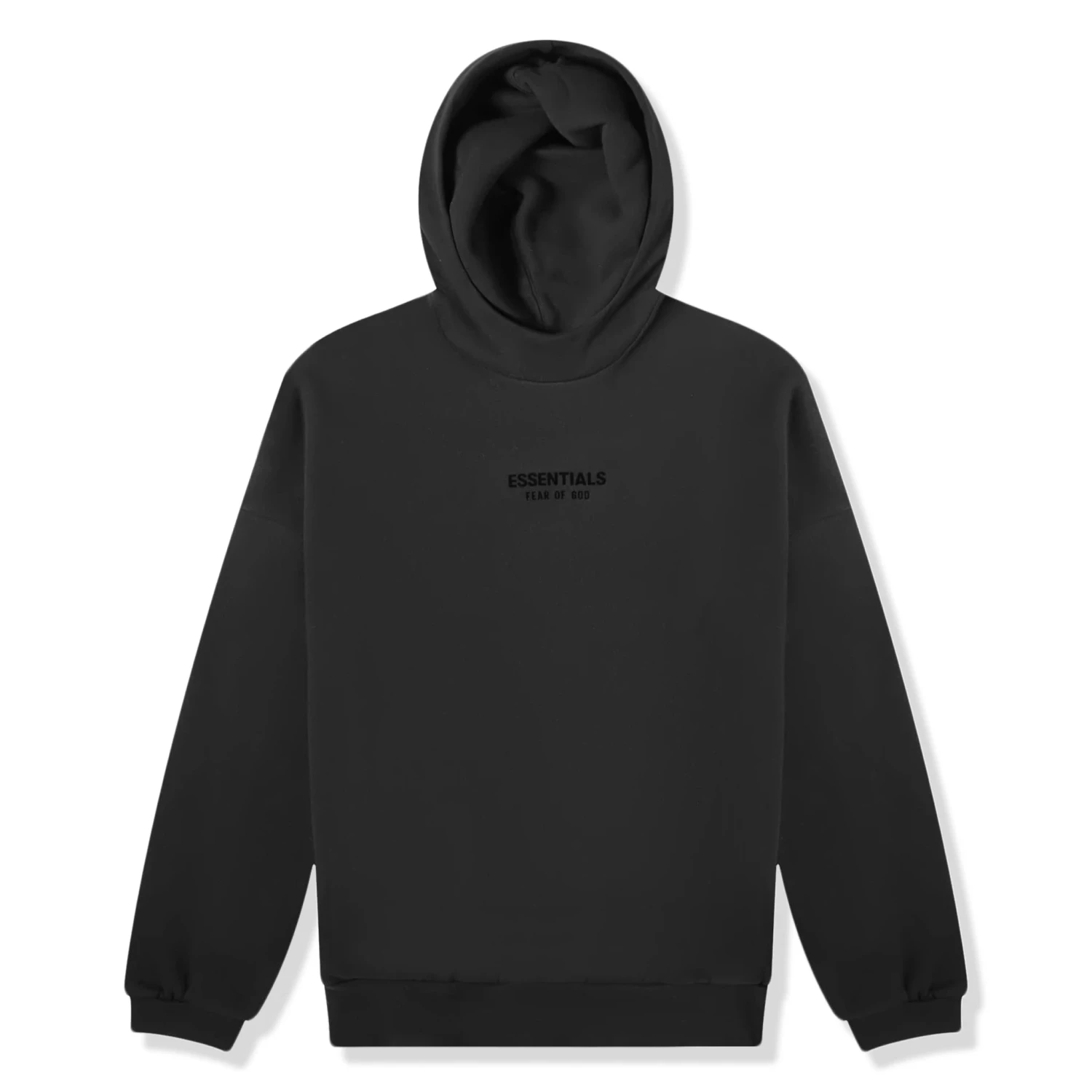 Fear Of God Essentials Jet Black Hoodie (FW23) 1 Fear Of God Essentials Jet Black Hoodie (FW23)