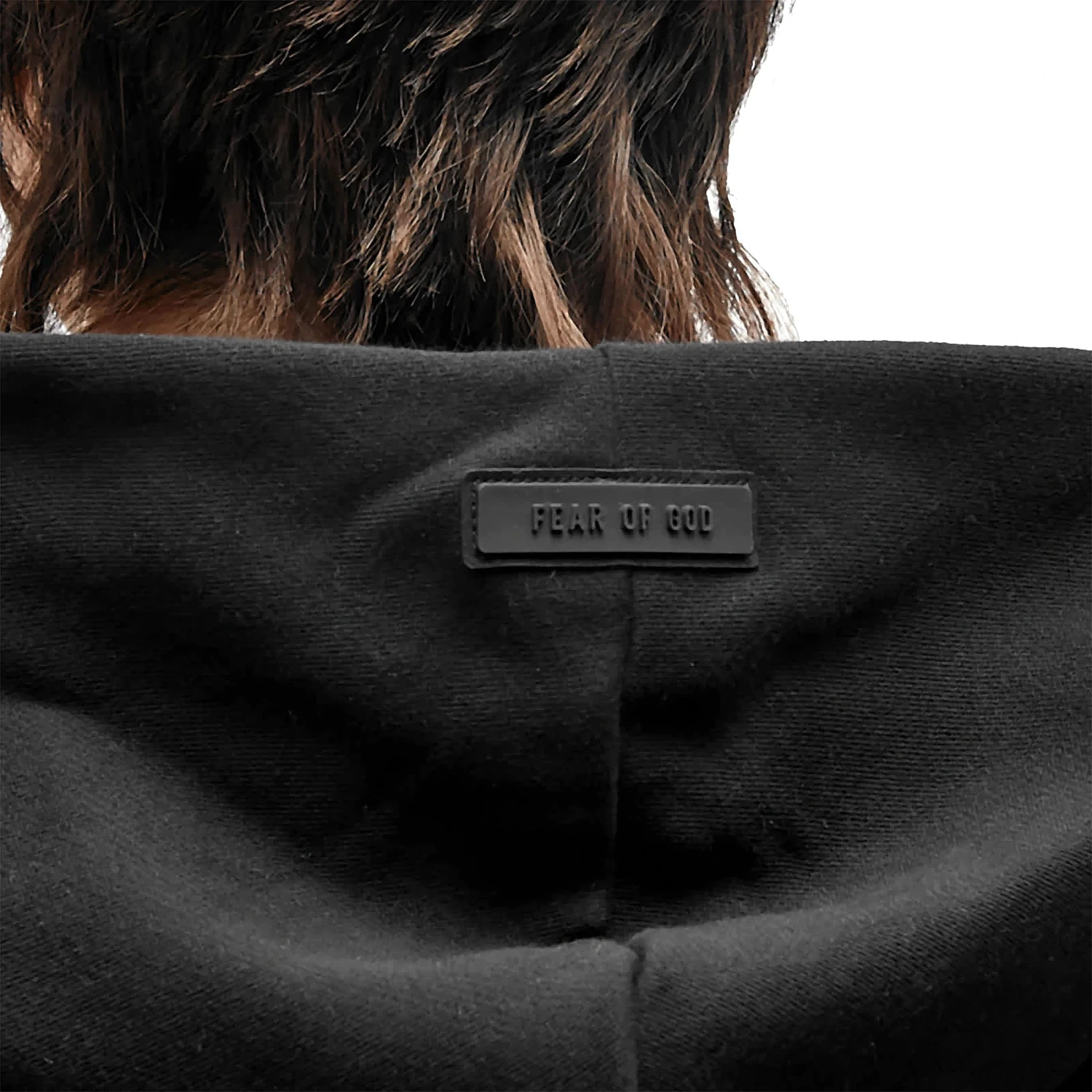 Fear Of God Essentials Jet Black Hoodie (FW23) 5 Fear Of God Essentials Jet Black Hoodie (FW23) - Image 5