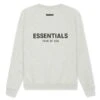 Fear Of God Essentials Light Heather Oatmeal Crewneck (SS21)