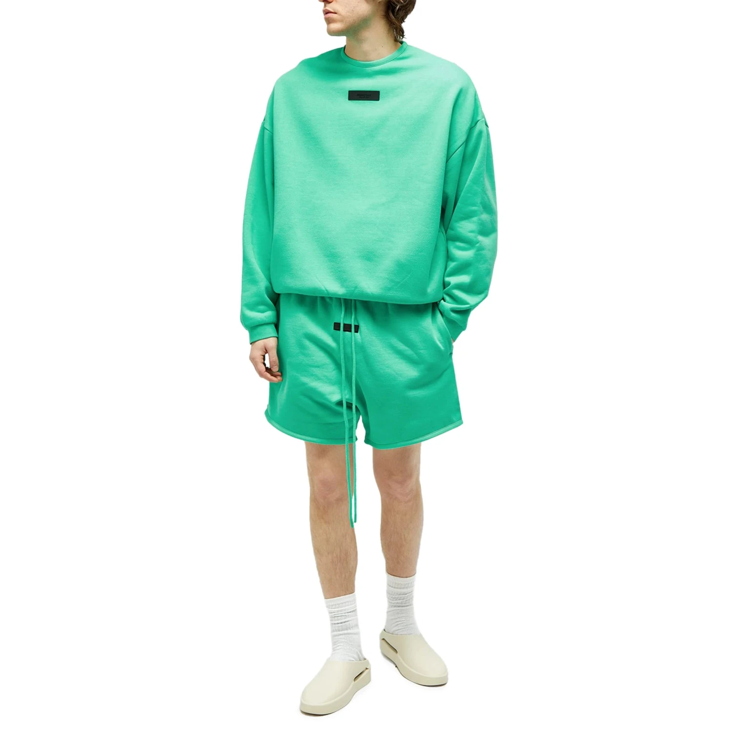 Fear Of God Essentials Mint Leaf Shorts (FW23) 4 Fear Of God Essentials Mint Leaf Shorts (FW23) - Image 4