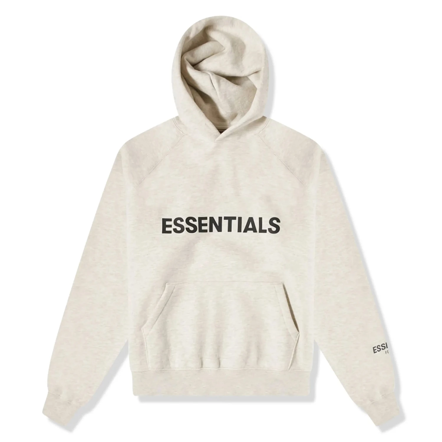 Fear Of God Essentials Oatmeal Hoodie 1 Fear Of God Essentials Oatmeal Hoodie