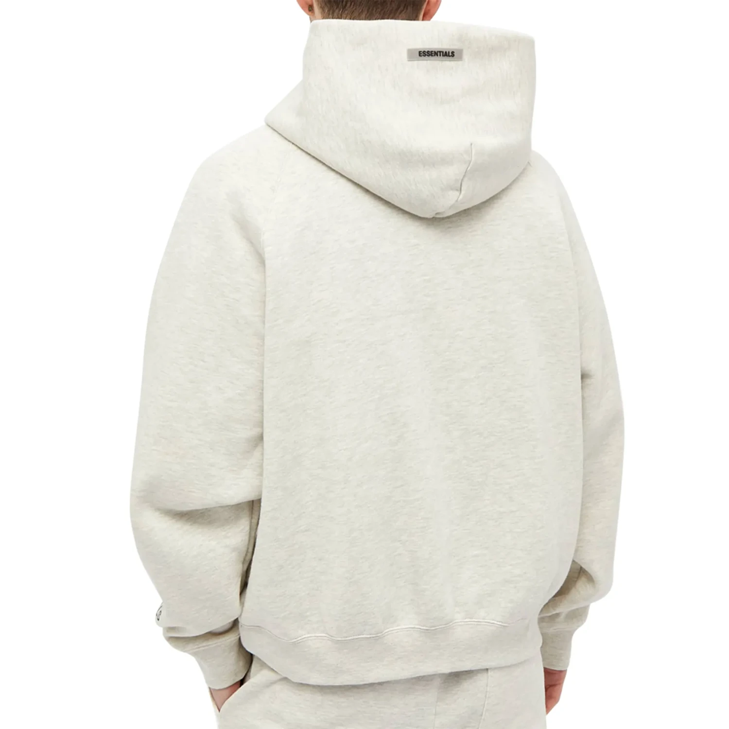 Fear Of God Essentials Oatmeal Hoodie 2 Fear Of God Essentials Oatmeal Hoodie - Image 2