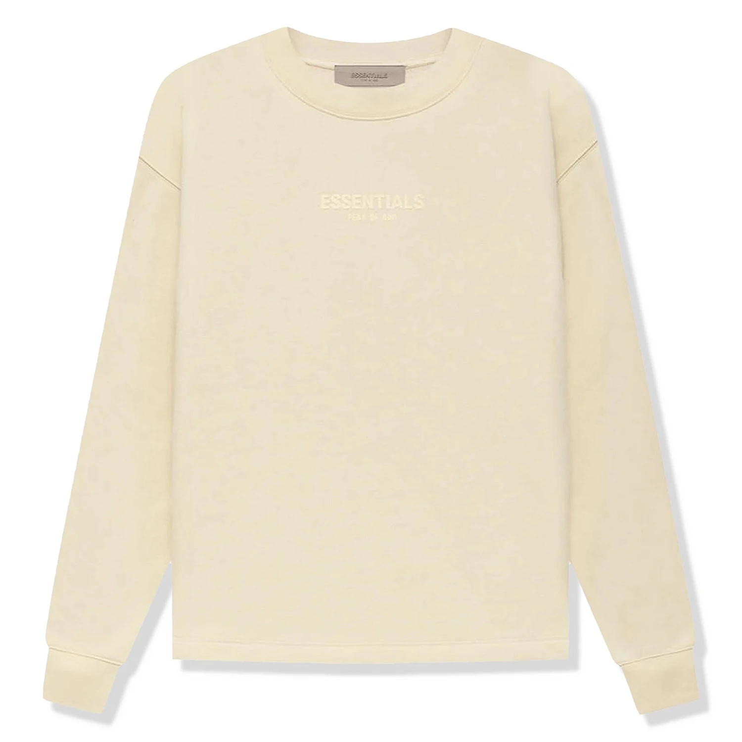 Fear Of God Essentials Relaxed Egg Shell Crewneck (FW22) 1 Fear Of God Essentials Relaxed Egg Shell Crewneck (FW22)