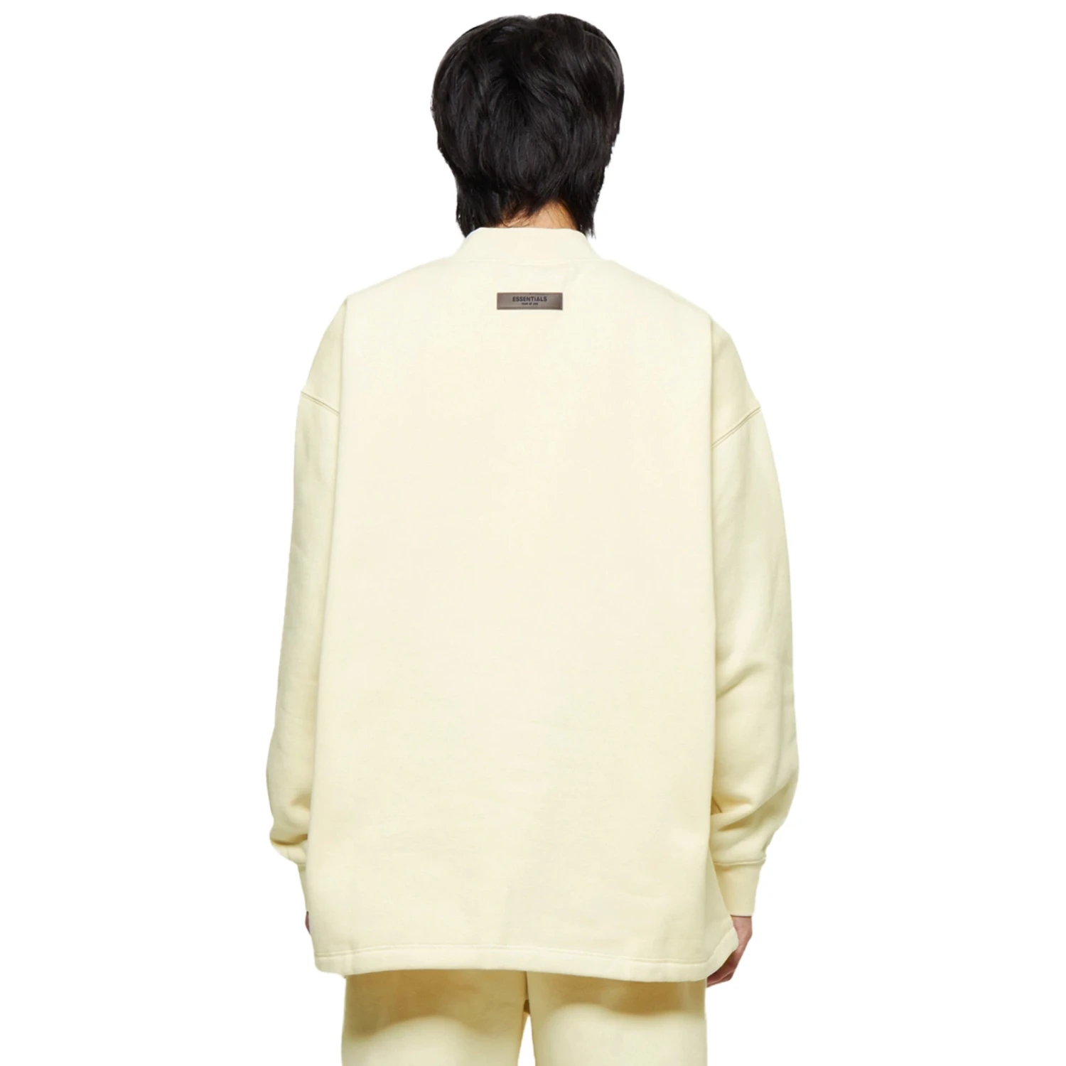 Fear Of God Essentials Relaxed Egg Shell Crewneck (FW22) 2 Fear Of God Essentials Relaxed Egg Shell Crewneck (FW22) - Image 2