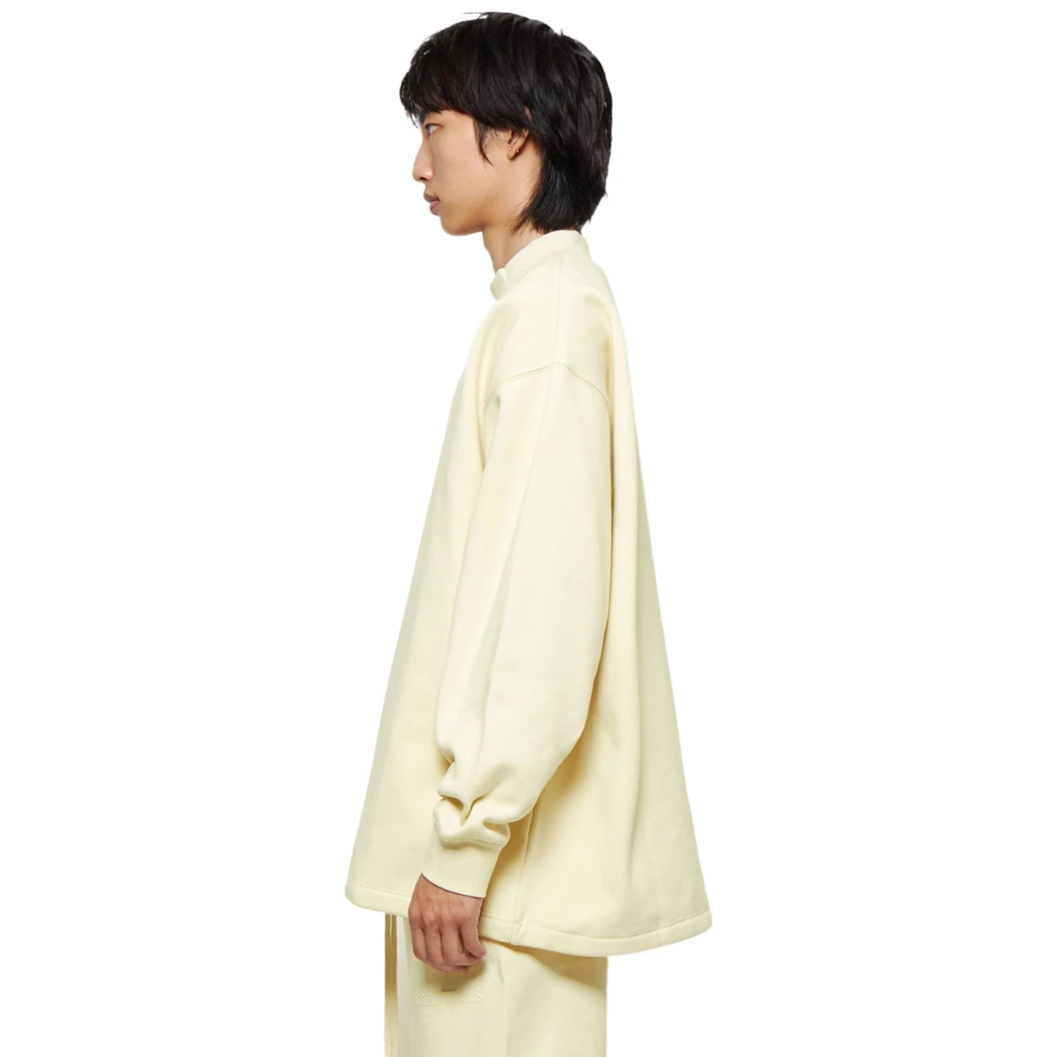 Fear Of God Essentials Relaxed Egg Shell Crewneck (FW22) 4 Fear Of God Essentials Relaxed Egg Shell Crewneck (FW22) - Image 4