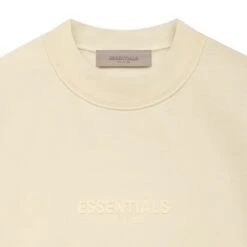 Fear Of God Essentials Relaxed Egg Shell Crewneck (FW22) 12 Fear Of God Essentials Relaxed Egg Shell Crewneck (FW22) -Creps Lockers fear of god essentials relaxed egg shell crewneck neck logo