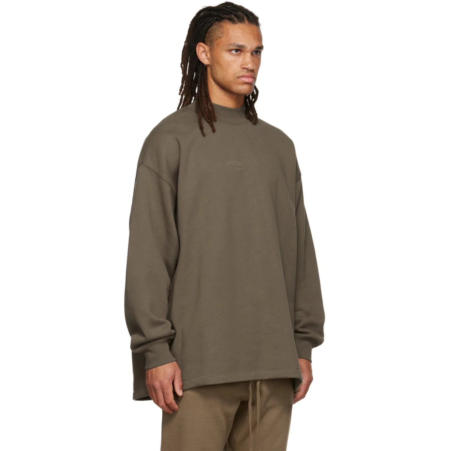 Fear Of God Essentials Relaxed Wood Crewneck (FW22) 4 Fear Of God Essentials Relaxed Wood Crewneck (FW22) - Image 4