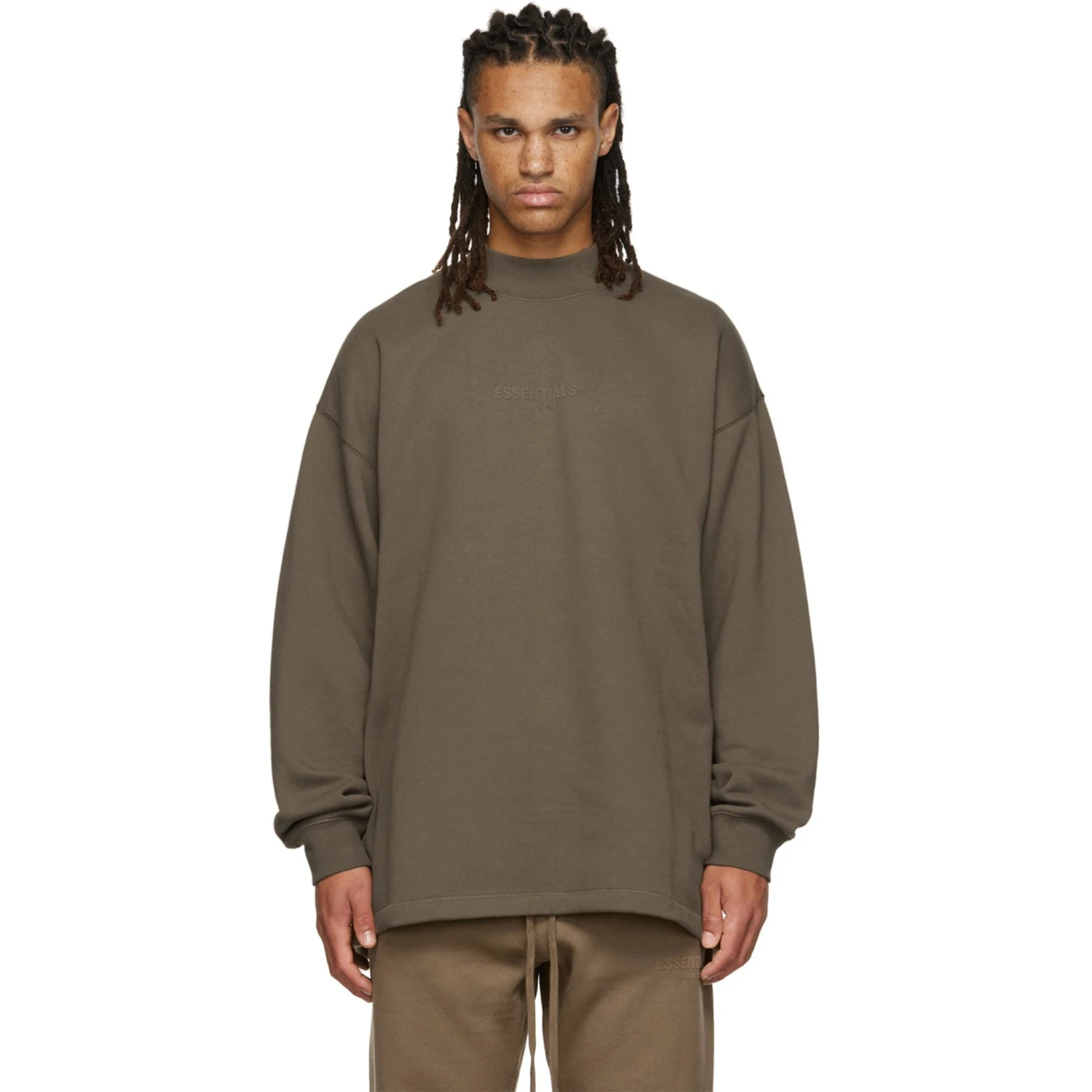 Fear Of God Essentials Relaxed Wood Crewneck (FW22) 3 Fear Of God Essentials Relaxed Wood Crewneck (FW22) - Image 3