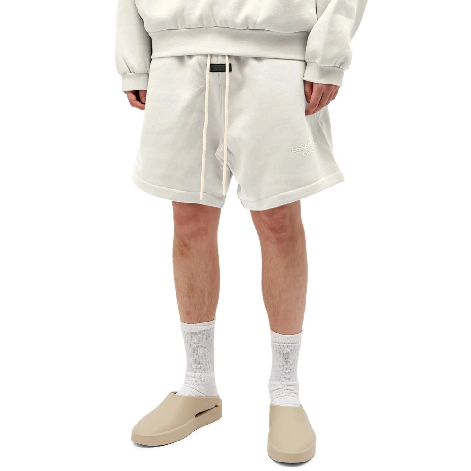 Fear Of God Essentials Silver Cloud Shorts (FW23) 2 Fear Of God Essentials Silver Cloud Shorts (FW23) - Image 2