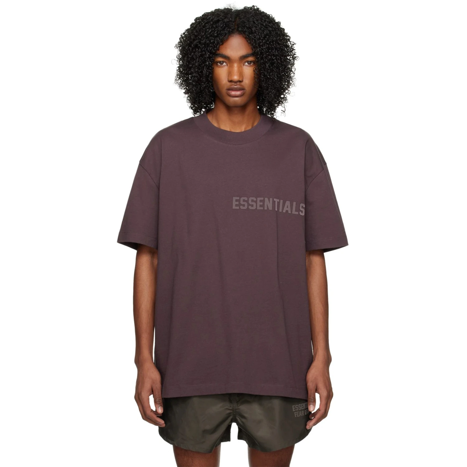 Fear Of God Essentials SS Plum T Shirt (SS23) 4 Fear Of God Essentials SS Plum T Shirt (SS23) - Image 4