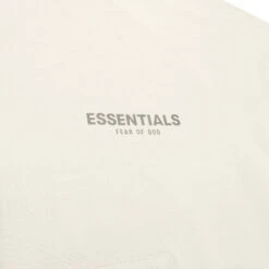 Fear Of God Essentials Stone Oat Hoodie -Creps Lockers fear of god essentials stone oat hoodie logo