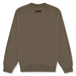 Fear Of God Essentials Wood Crewneck (FW22) 10 Fear Of God Essentials Wood Crewneck (FW22) -Creps Lockers fear of god essentials wood crewneck fw22 back
