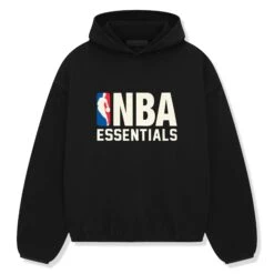 Fear Of God Essentials X NBA Black Hoodie
