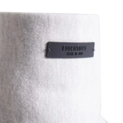 Fear Of God Essentials X NBA Light Heather Hoodie -Creps Lockers fear of god essentials x nba light heather hoodie 192al246400f model hood