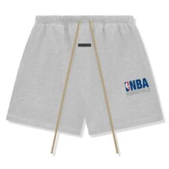 Fear Of God Essentials X NBA Light Heather Shorts