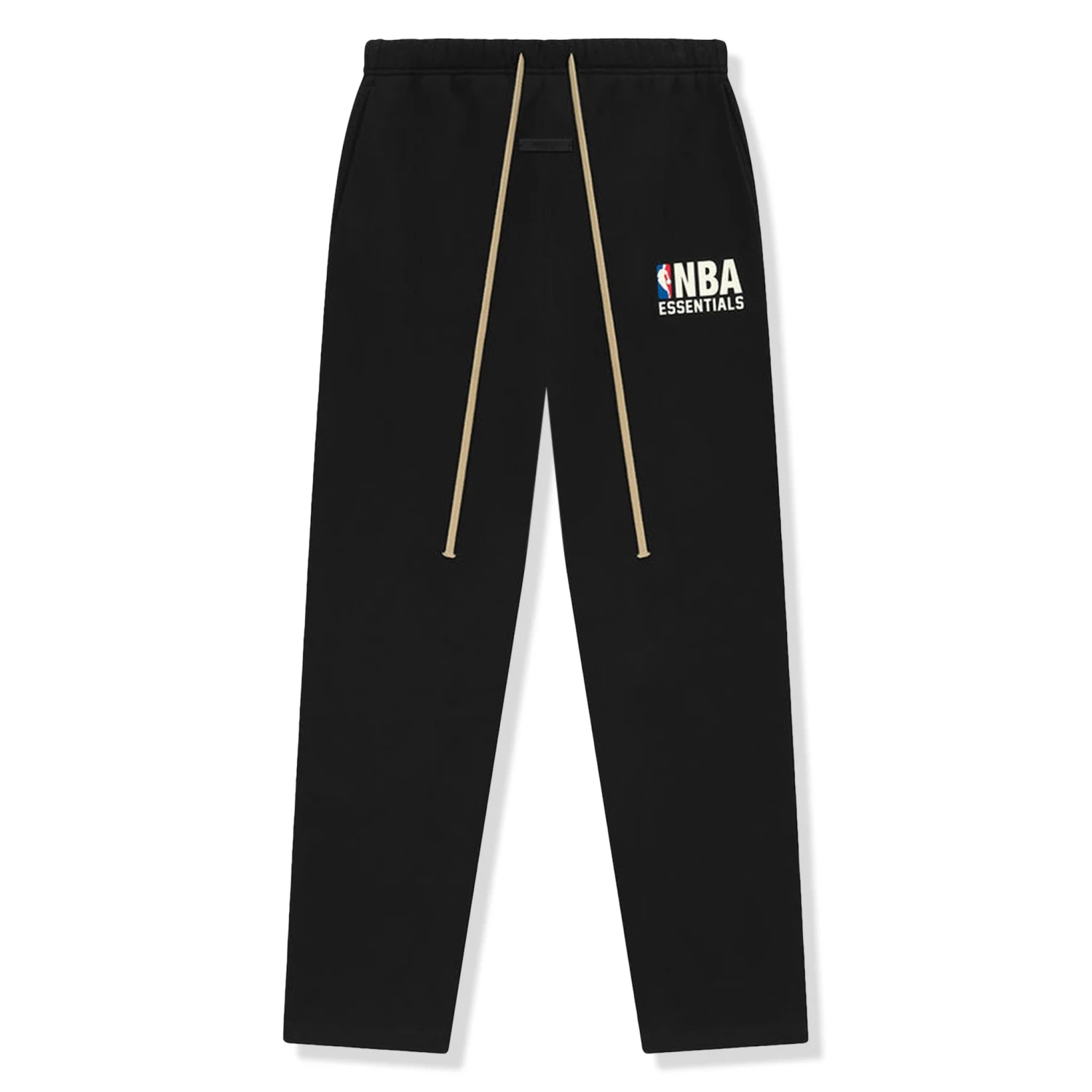 Fear Of God Essentials X NBA Relaxed Black Sweatpants 1 Fear Of God Essentials X NBA Relaxed Black Sweatpants