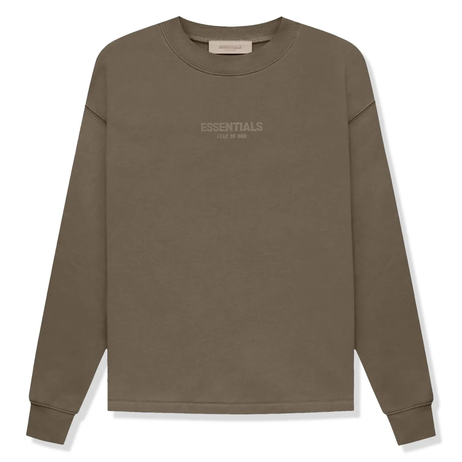Fear Of God Essentials Relaxed Wood Crewneck (FW22) 1 Fear Of God Essentials Relaxed Wood Crewneck (FW22)