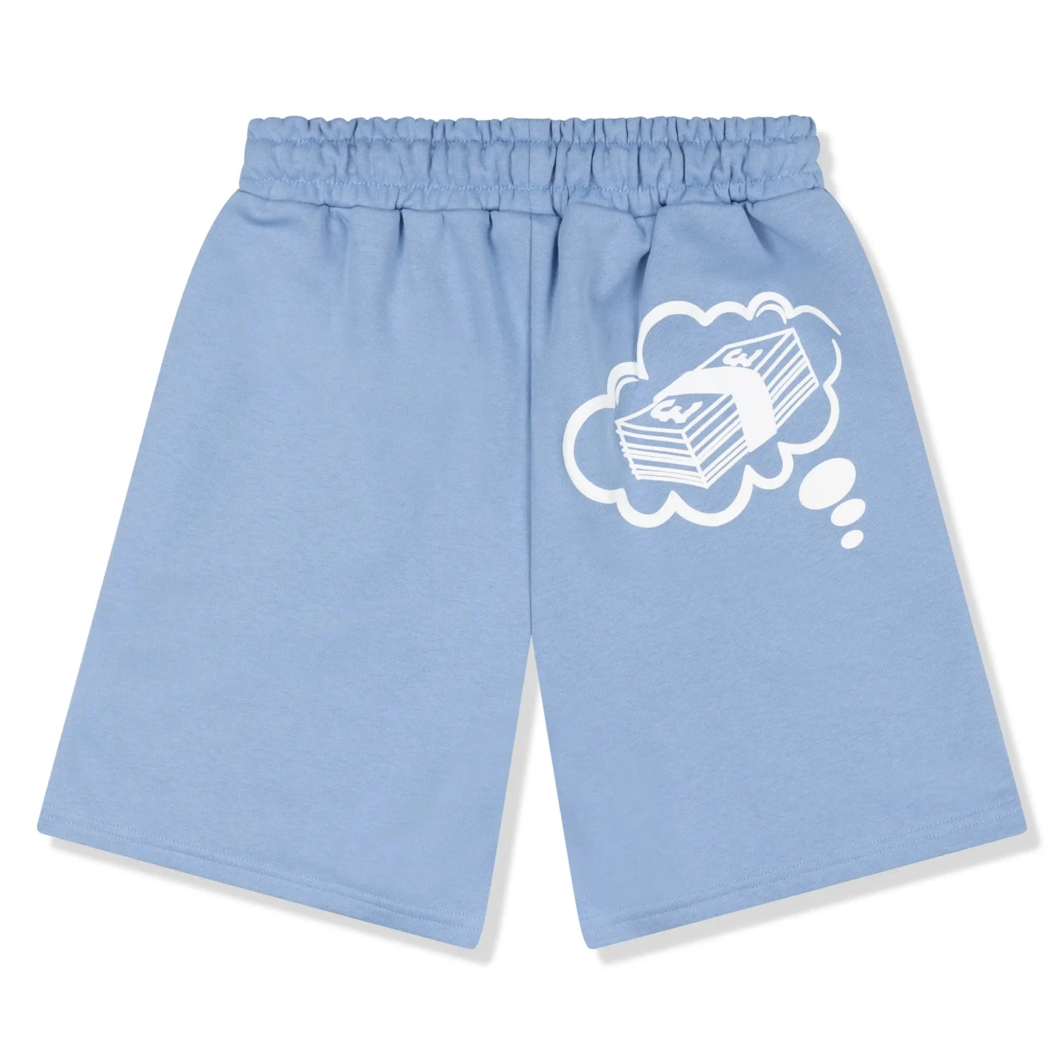 Fully Paid Dreams Sky Blue White Shorts 2 Fully Paid Dreams Sky Blue White Shorts - Image 2