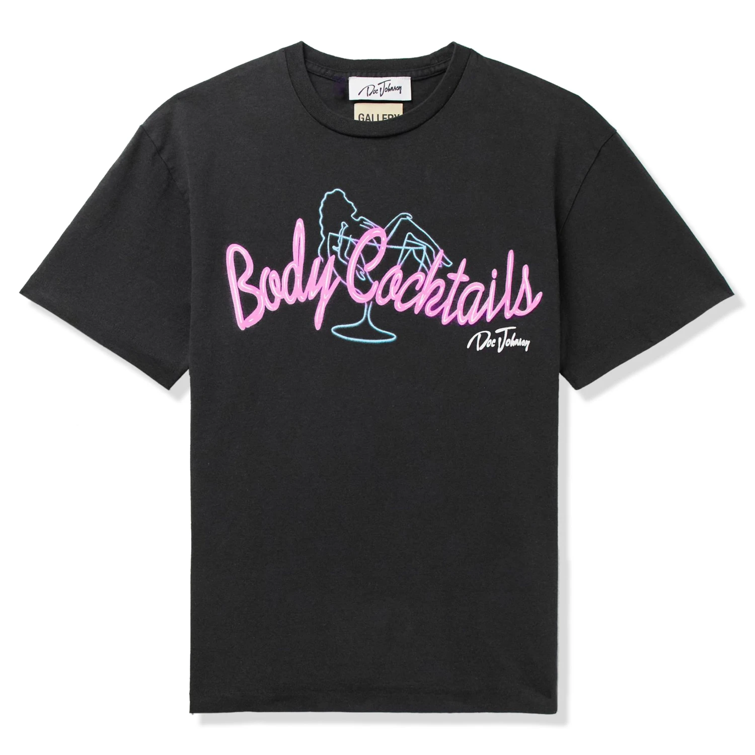 Gallery Dept. Body Cocktail Black T Shirt 1 Gallery Dept. Body Cocktail Black T Shirt