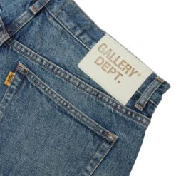 Gallery Dept. Indigo Blue Jeans 8 Gallery Dept. Indigo Blue Jeans -Creps Lockers gallery dept. indigo blue jeans deatiles logo