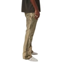 Gallery Dept. LA Carpenter Moss Flared Pants 10 Gallery Dept. LA Carpenter Moss Flared Pants -Creps Lockers gallery dept. la carpenter moss flared pants ch527064fp moss model side