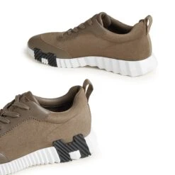 Hermès Paris Bouncing Calf Sneaker Etoupe -Creps Lockers hermes paris bouncing calf sneaker etoupe h231763zhx3400 back side 680de462 a16e 4089 816e c1ddc16c086e