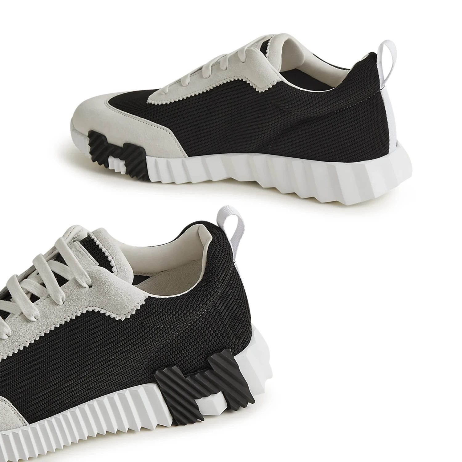 Hermès Paris Bouncing Sneaker White Black 5 Hermès Paris Bouncing Sneaker White Black - Image 5