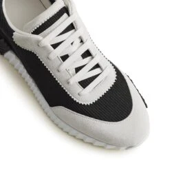 Hermès Paris Bouncing Sneaker White Black 11 Hermès Paris Bouncing Sneaker White Black -Creps Lockers hermes paris bouncing sneaker white black h221897zh11390 tongue