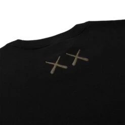 Kaws X Uniqlo UT Graphic Black Sweatshirt 8 Kaws X Uniqlo UT Graphic Black Sweatshirt -Creps Lockers kaws x uniqlo ut graphic black sweatshirt 467773 back 1