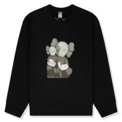 Kaws X Uniqlo UT Graphic Black Sweatshirt