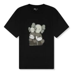 Kaws X Uniqlo UT Graphic Black T Shirt