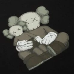 Kaws X Uniqlo UT Graphic Black T Shirt 7 Kaws X Uniqlo UT Graphic Black T Shirt -Creps Lockers kaws x uniqlo ut graphic black t shirt 467775 logo