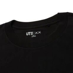 Kaws X Uniqlo UT Graphic Black T Shirt 9 Kaws X Uniqlo UT Graphic Black T Shirt -Creps Lockers kaws x uniqlo ut graphic black t shirt 467775 neck