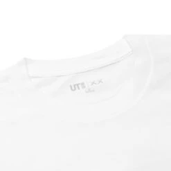 Kaws X Uniqlo UT Graphic White T Shirt 9 Kaws X Uniqlo UT Graphic White T Shirt -Creps Lockers kaws x uniqlo ut graphic white t shirt 467774 neck