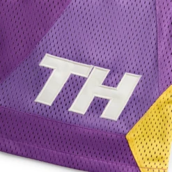 Kith Mesh Turbo Purple Shorts -Creps Lockers kith mesh turbo purple shorts khm060991 6009 logo