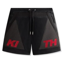 Kith Mesh Turbo Shorts Black