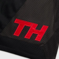 Kith Mesh Turbo Shorts Black -Creps Lockers kith mesh turbo shorts black logo2