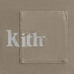 Kith Quinn Pyrite T Shirt -Creps Lockers kith quinn pyrite t shirt khm030453 240 Kith Logo
