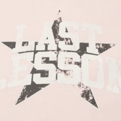 Last Lesson All-Star Pink Shorts -Creps Lockers last lesson all star pink shorts front detailed