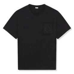 Loewe Relaxed Fit Black T Shirt