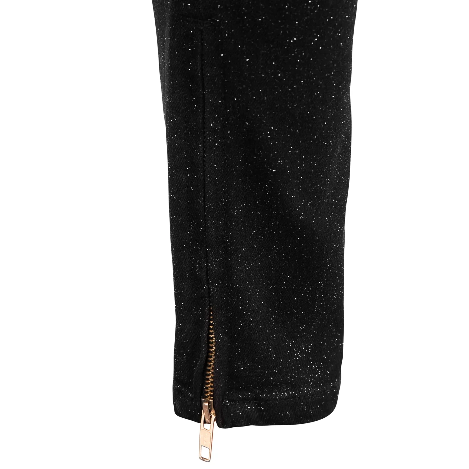 Lusso Sparkled Denim Jet Black Jeans 4 Lusso Sparkled Denim Jet Black Jeans - Image 4