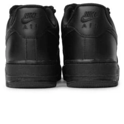 Nike Air Force 1 Low Rope Lace Black -Creps Lockers nike air force 1 low rope lace black cw2288 001 crepslocker back