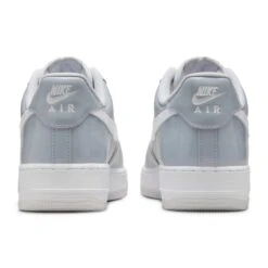 Nike Air Force 1 Low '07 LV8 Wolf Grey Patent -Creps Lockers nike air force 1 wolf grey patent sneaker hv9405 001 back