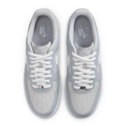Nike Air Force 1 Low '07 LV8 Wolf Grey Patent -Creps Lockers nike air force 1 wolf grey patent sneaker hv9405 001 upper