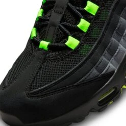Nike Air Max 95 Black Neon -Creps Lockers nike air max 95 black neon fv4710 001 toe