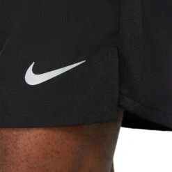 Nike Challenger Dri-FIT 5-Inch Black Shorts 11 Nike Challenger Dri-FIT 5-Inch Black Shorts -Creps Lockers nike challenger 5 inch black shorts cz9062 010 detail