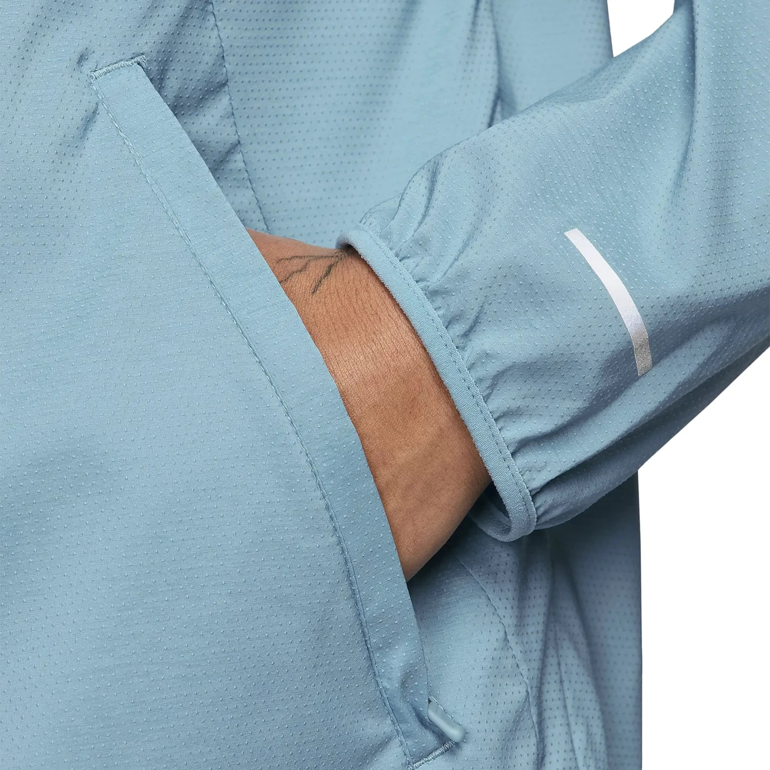 Nike Denim Turquoise Windrunner Jacket & Shorts 8 Nike Denim Turquoise Windrunner Jacket & Shorts - Image 8