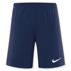 Nike Dri-FIT Park III Midnight Navy T Shirt & Shorts -Creps Lockers nike dri fit park iii midnight navy white shorts bv6855 410 front