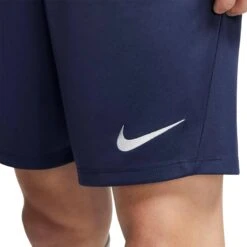 Nike Dri-FIT Park III Midnight Navy T Shirt & Shorts -Creps Lockers nike dri fit park iii midnight navy white shorts bv6855 410 logo